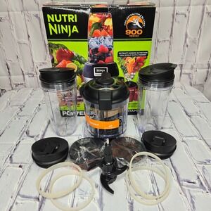 Ninja Nutri Extractor Accessories NO MOTOR Spirolizer Cups Plastic Blades Seals